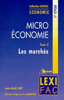 Microéconomie : Les marchés