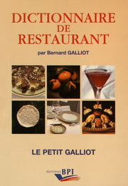 Dictionnaire de restaurant édit. 2011