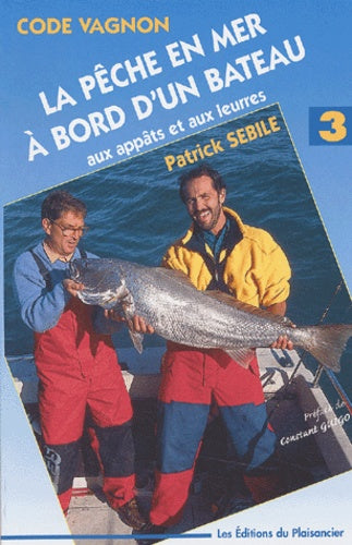 Code pêche en mer à bord d'un bateau