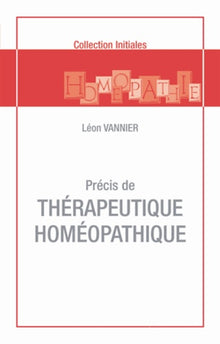 Précis de thérapeutique homéopathique
