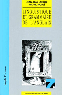 Linguistique et grammaire de l'anglais