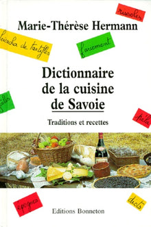 Dictionnaire de la cuisine de Savoie