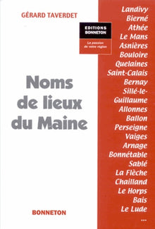 Noms de lieux du Maine