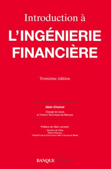 Introduction à l'ingénierie financière