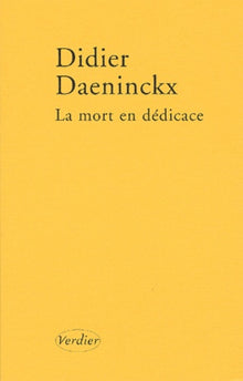 La mort en dédicace