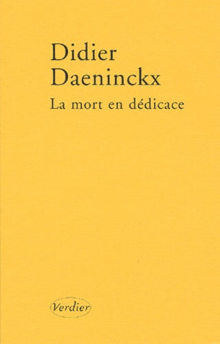 La mort en dédicace