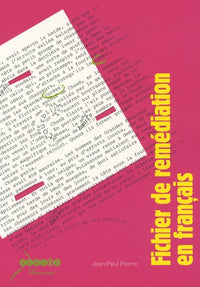 Fichier de remédiation en français