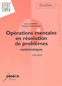 Opérations mentales en résolution de problèmes mathématiques