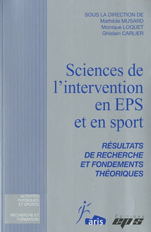 Sciences de l'intervention en EPS et en sport