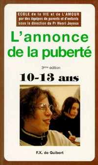L'annonce de la puberté