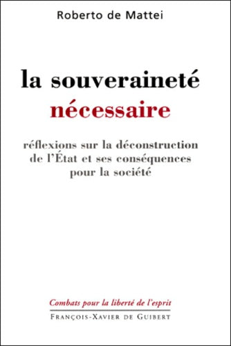 La souveraineté nécessaire