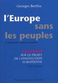 l'europe sans les peuples