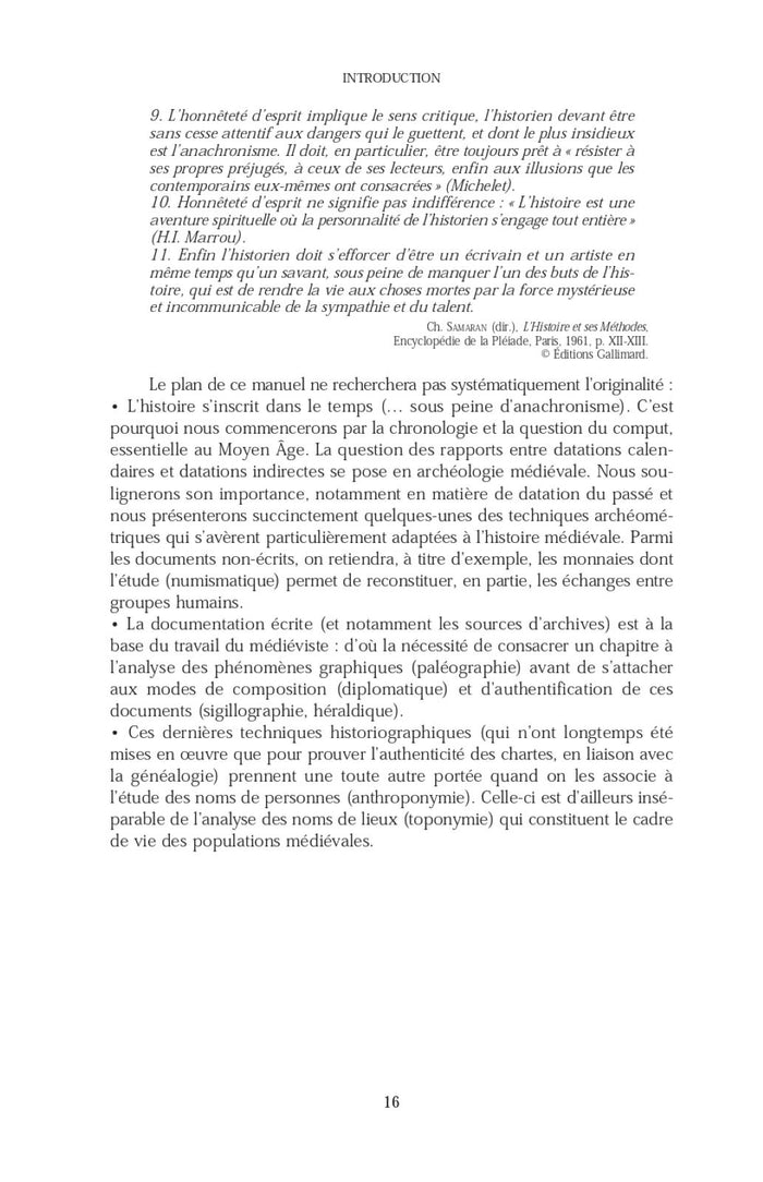 Sciences annexes en histoire du Moyen Âge