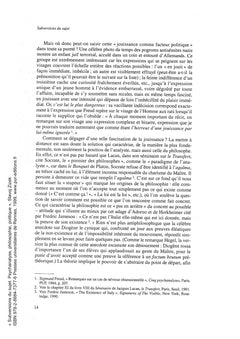 Subversions du sujet