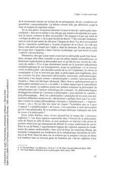 Subversions du sujet