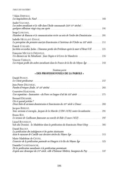 Religion et mentalités au Moyen Âge