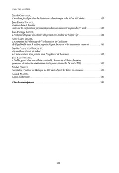 Religion et mentalités au Moyen Âge