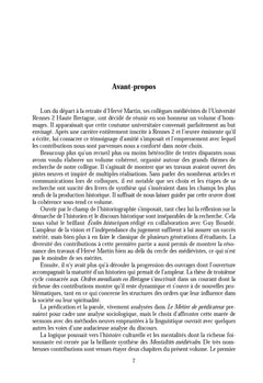 Religion et mentalités au Moyen Âge