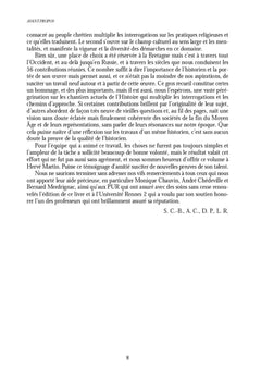 Religion et mentalités au Moyen Âge