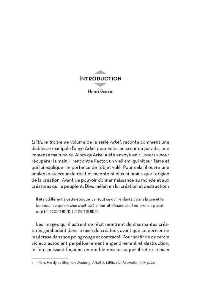 La destruction des images en bande dessinée