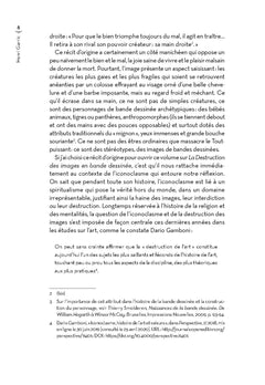 La destruction des images en bande dessinée