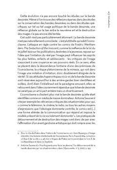 La destruction des images en bande dessinée