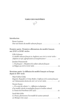 Le modèle culinaire français
