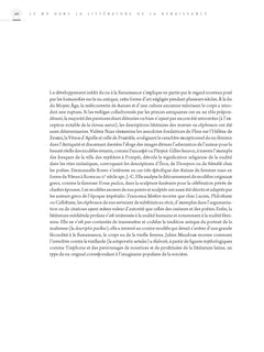 Le nu dans la littérature de la Renaissance