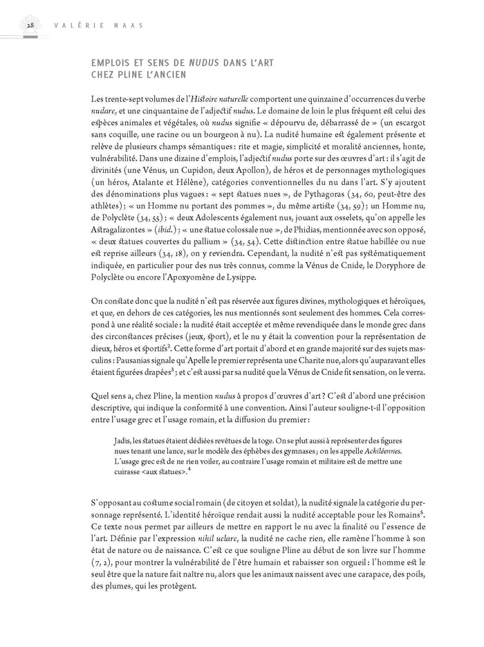 Le nu dans la littérature de la Renaissance