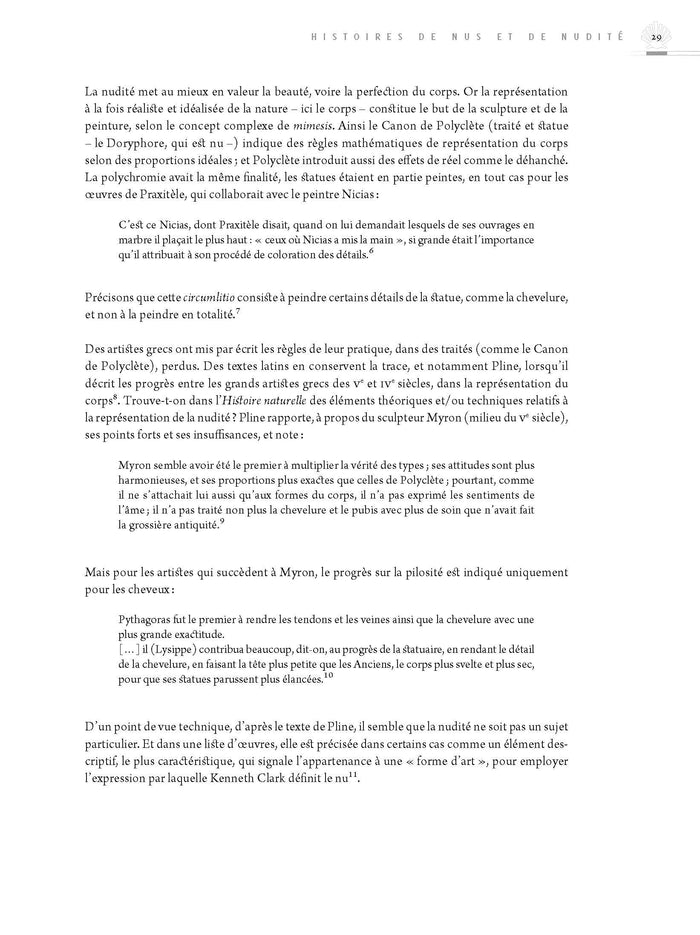 Le nu dans la littérature de la Renaissance