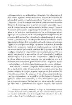 Visions du monde