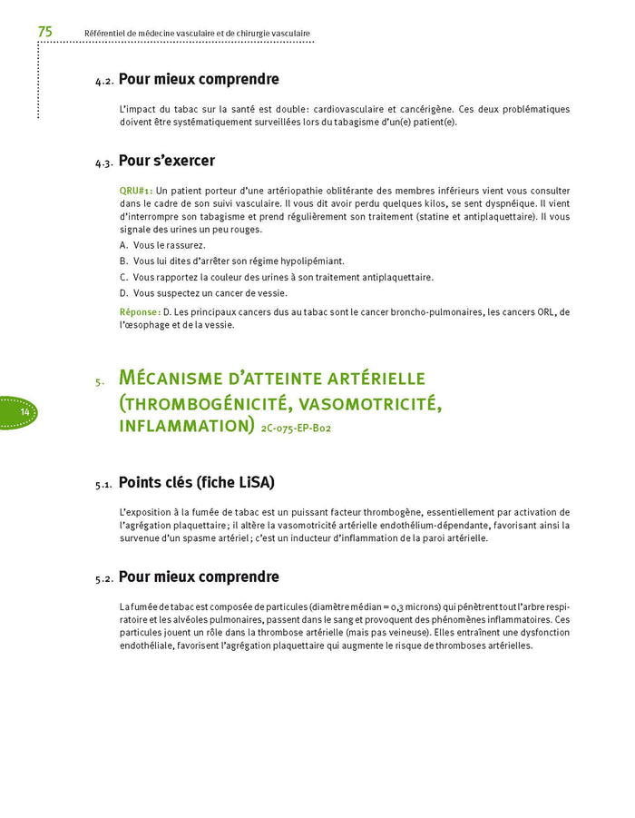 ECN référentiel de médecine vasculaire et de chirurgie vasculaire