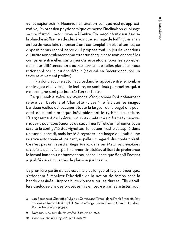 La bande dessinée et le temps