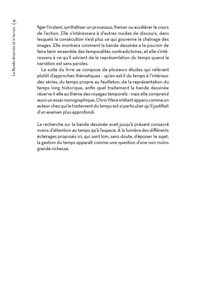 La bande dessinée et le temps