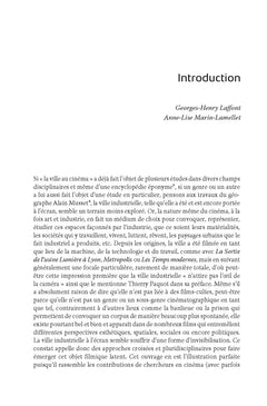La ville industrielle à l'écran