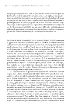 La ville industrielle à l'écran