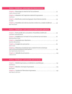 Manuel d'obstétrique et pédiatrie appliquées en anesthésie-réanimation et médecine péri-opératoire