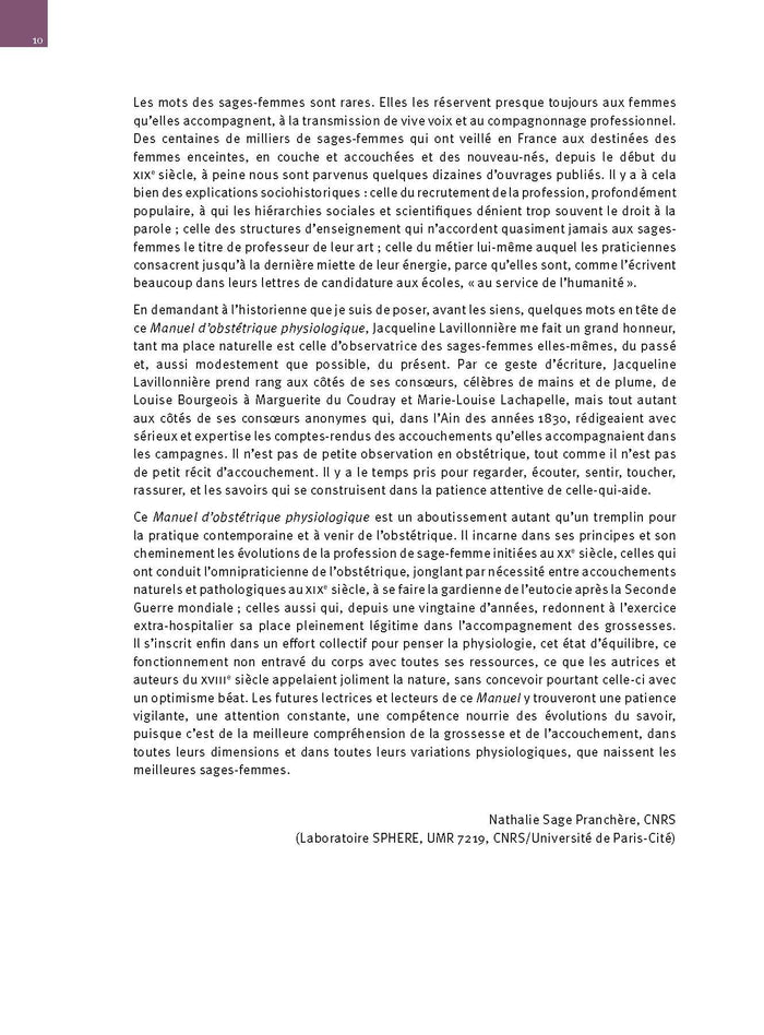 Manuel d'obstétrique physiologique