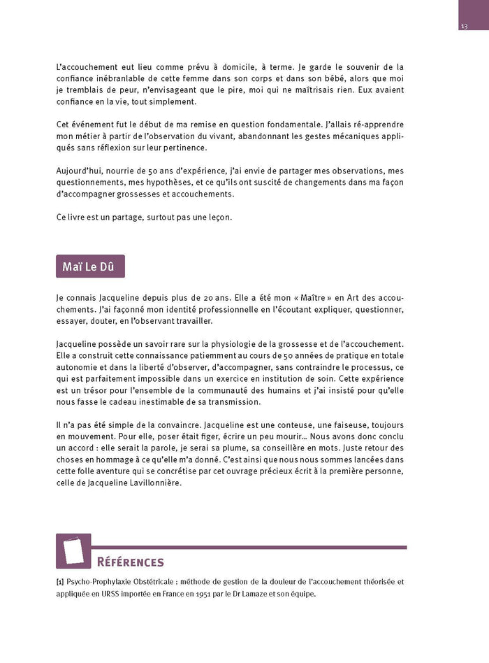 Manuel d'obstétrique physiologique