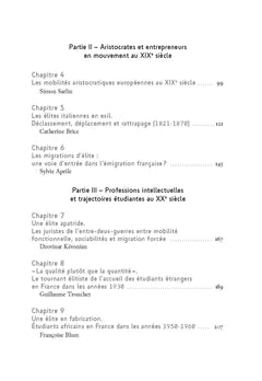 Migrations d'élites