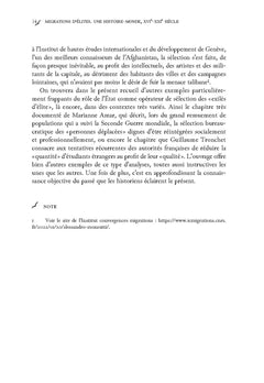 Migrations d'élites
