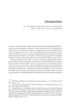 Le sacrement oublié