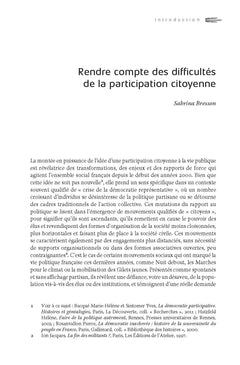 Les déconvenues de la participation citoyenne