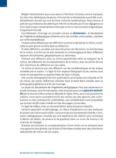 Vocabulaire de l'ingénierie pédagogique