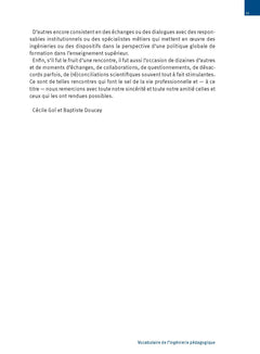 Vocabulaire de l'ingénierie pédagogique