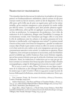Genèses d'une oeuvre de traducteur