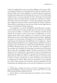 Genèses d'une oeuvre de traducteur