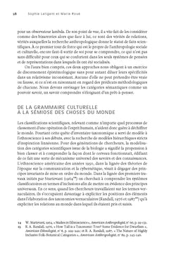 L'ordonnancement du monde