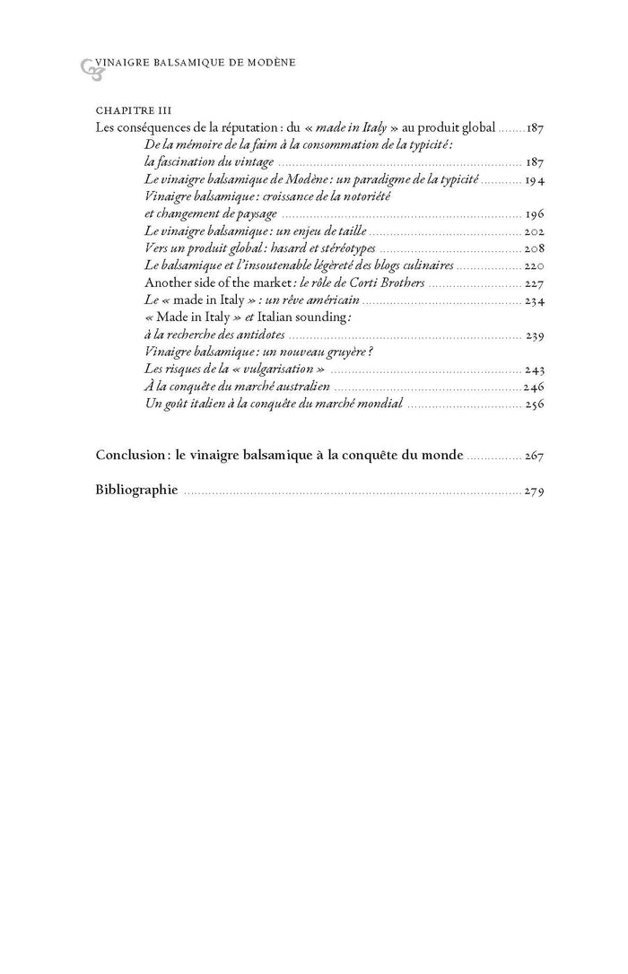 Vinaigre balsamique de Modène