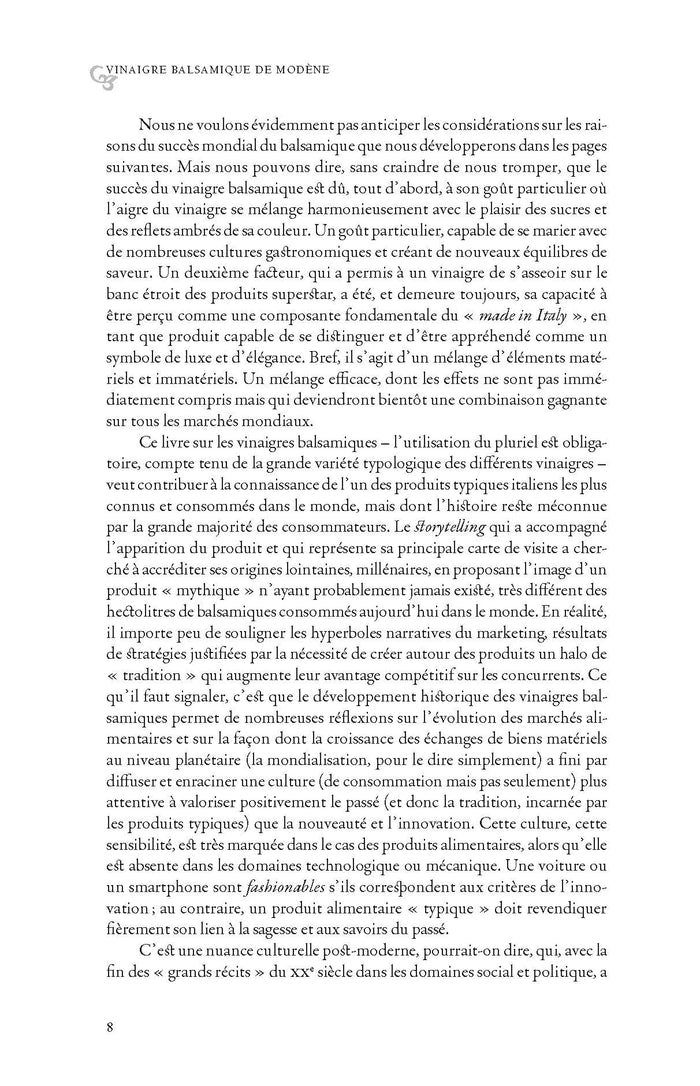 Vinaigre balsamique de Modène